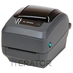 Настольный принтер штрих кодов Zebra GX430T